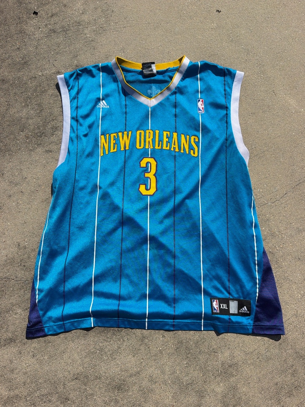 Adidas NBA New Orleans Hornets Chris Paul basketball Jersey #3